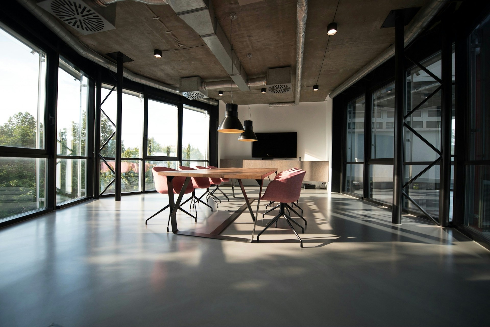 Meeting room interior
